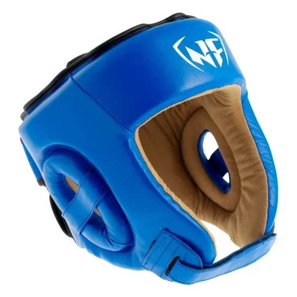 Nordic Fighter Boxing Helmet Blå Boxningshjälm Large